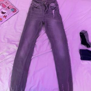 Grey Skinny Jeans